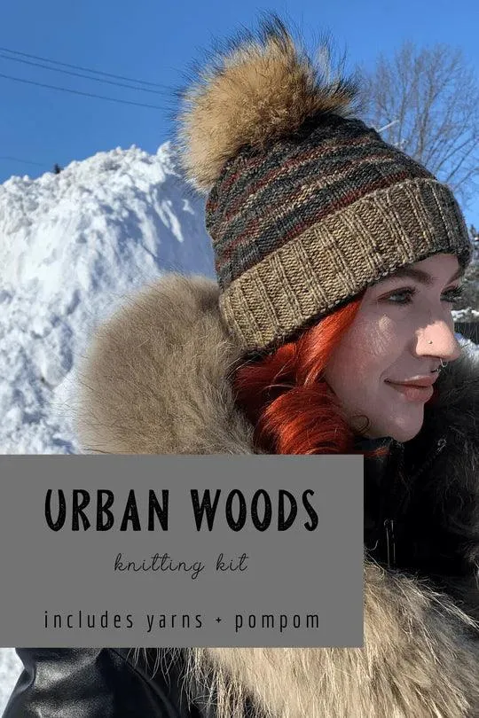 Urban Woods Hat | Knitting Kit