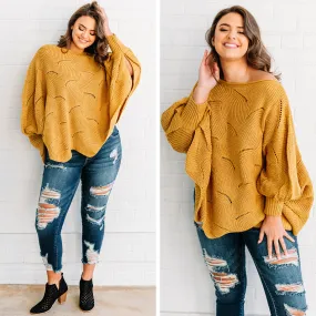 Warm Feelings Sweater, Mustard