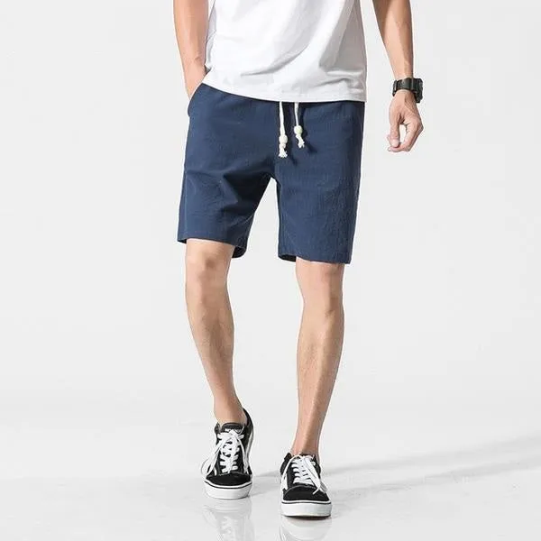 West Louis™ Cotton Linen Summer Shorts