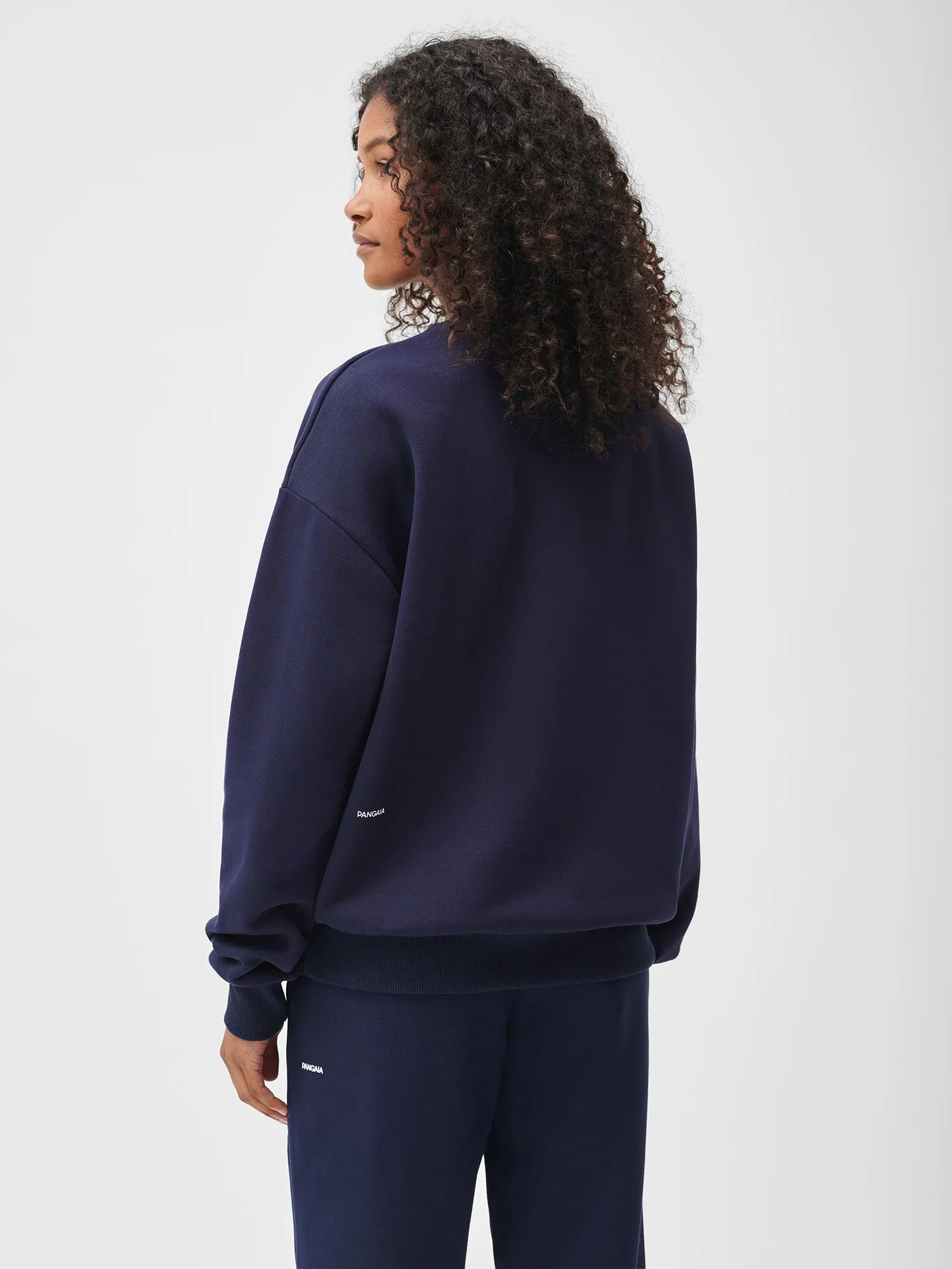 Womens 365 Heavyweight Sweatshirt—navy blue