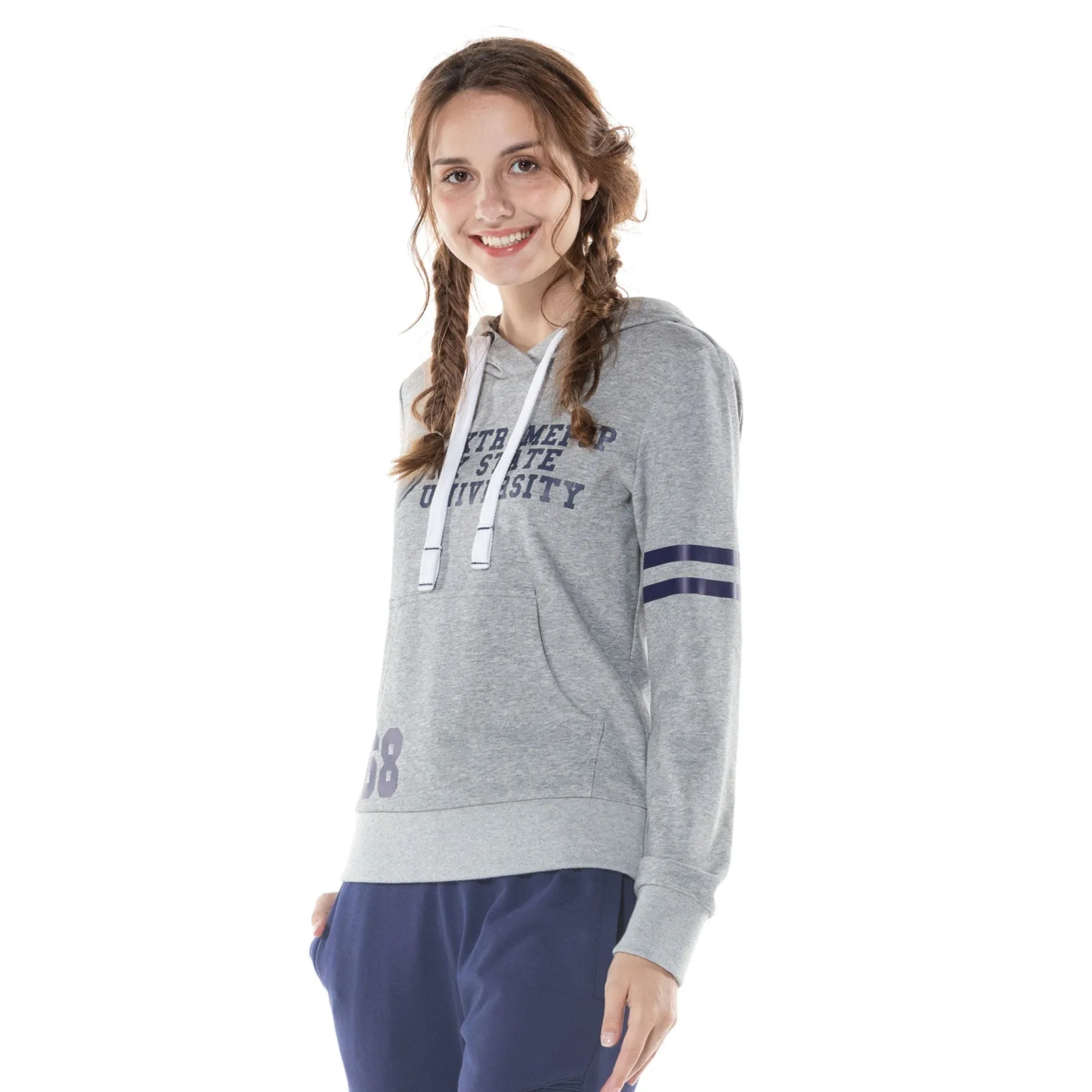 Womens Sports Stripe Sweatshirt