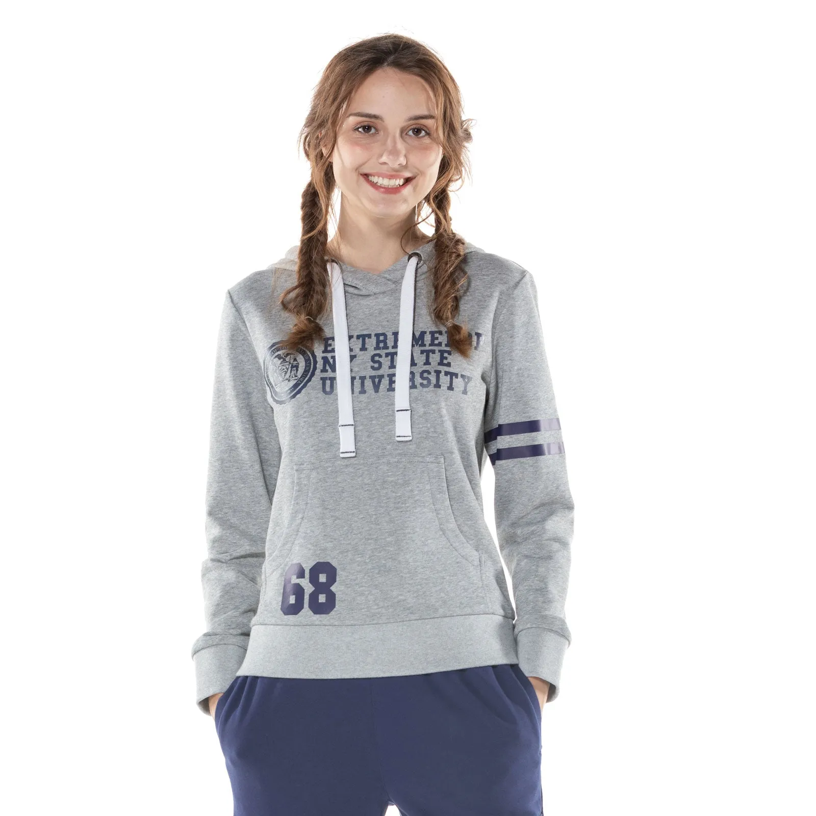 Womens Sports Stripe Sweatshirt